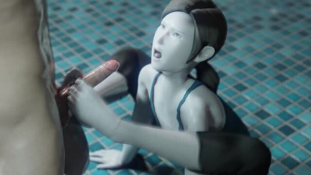 Wii fit trainer footjob 1080p