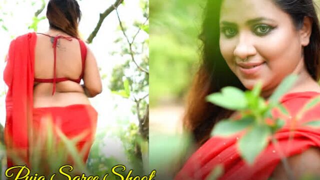 Puja saree shoot
