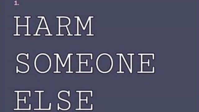 Alternative to self harm
