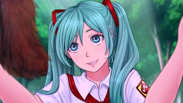 Мику бесконечное лето (miku everlasting summer.)