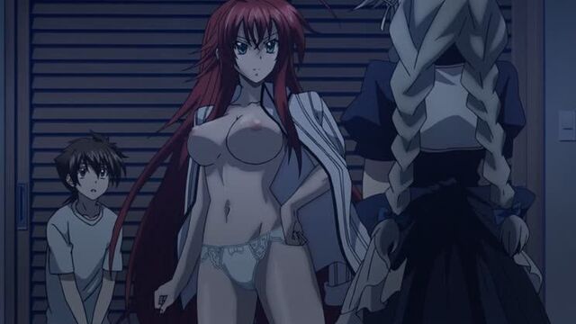Демоны старшей школы тв-1(high school dxd tv-1) - 08 [rus озвучка] (юмор, аниме эротика,этти,ecchi, не хентай-hentai)