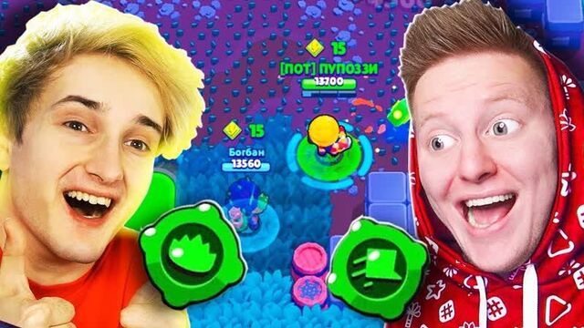 [поззи] ✅ играем с *гаджетами* в brawl stars (данкар нуб конечно)