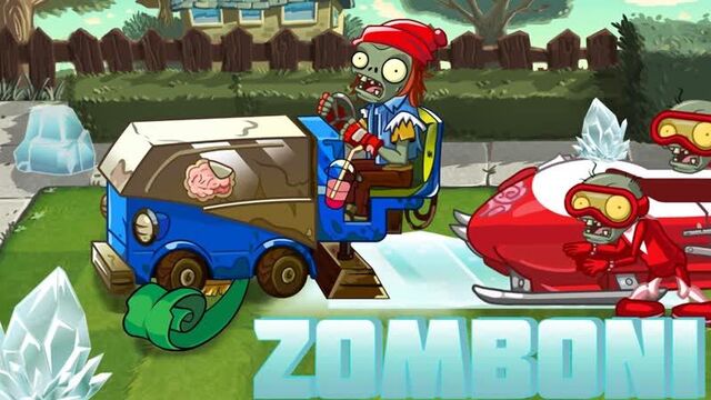 [pvz дичь] ледовая дичь от зомбони и команды бобслеистов. pvz дичь (1080p)