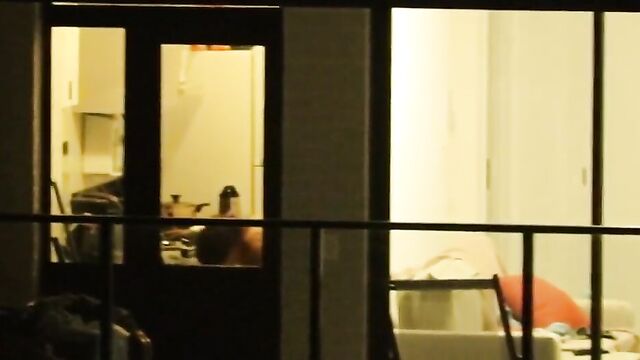 Another neighbor with an open ass hole to fuck