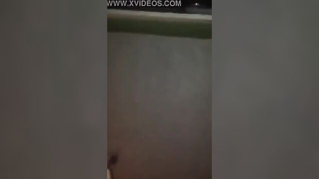 A cute young girl in sexy lingerie is riding very nicely