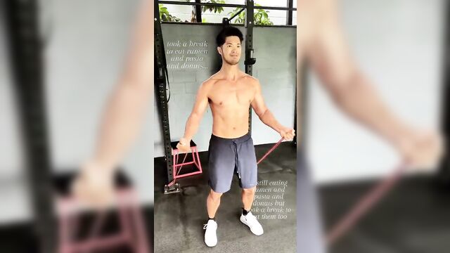 Tv actor ross butler strips and shows his body