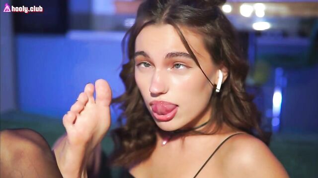 The first ahegao compilation with holly ahegao herself, showcasing her unique tongue play and drool