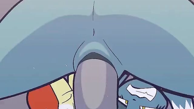 Furry videos: roxy from fnaf gives ass in animated action