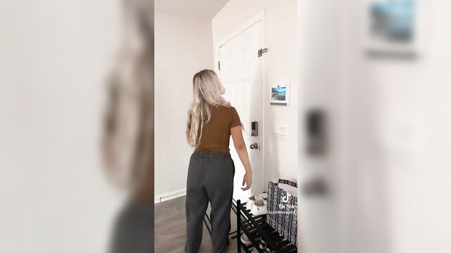 The tiktok challenge has become a real hit among porn lovers