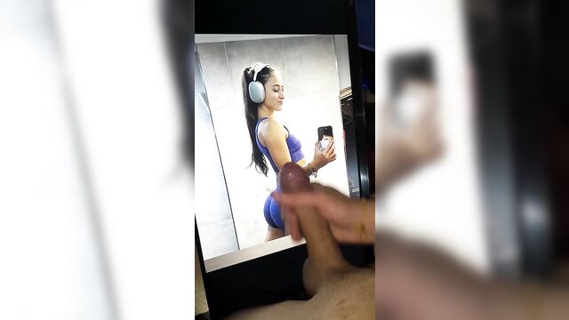 Clari cremaschi tribute with the hottest cumshot compilation online
