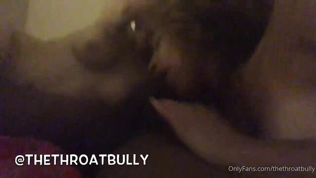 Throat fetish with a hot and messy twist, just for you!