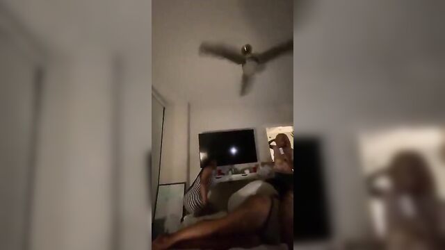 A sexy girl is showing her ass on the internet live