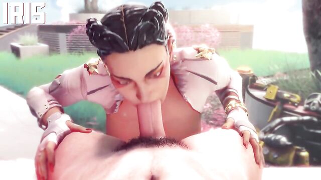 Apex legends loba's cock sucking scene is the best ever!
