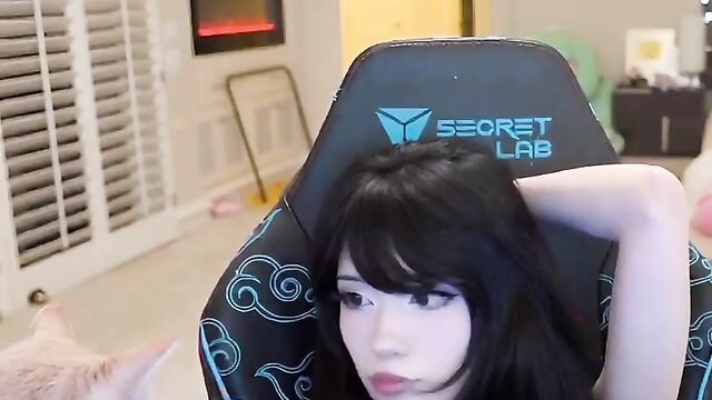 Asian emi fingering 2 with sexy cosplay and masturbation