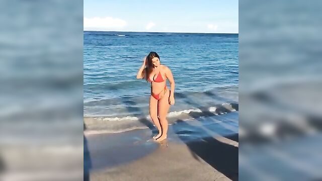 Ashley graham leaks her big boobs in a hot donut shop scene