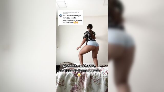 A hot try-on session in sexy dresses on youtube