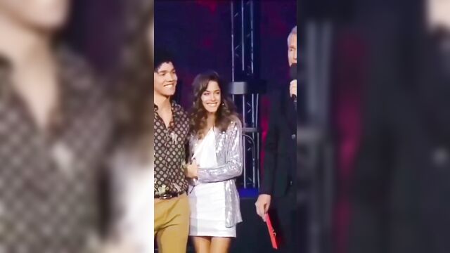 Argentine singer tini stoessel, known as flaca and morocha