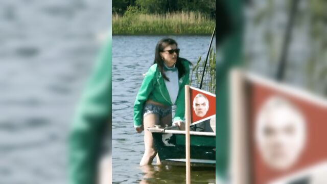 Irish babe aisling bea gets her pussy railed by a celebrity