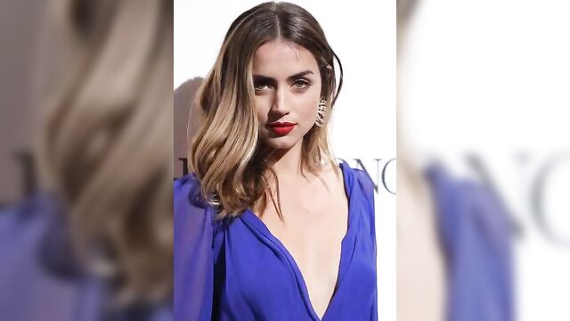 The sexy latina actress ana de armas in a steamy scene