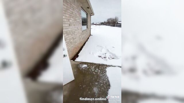 Nude tiktok video with a snow angel twist by vavito7591