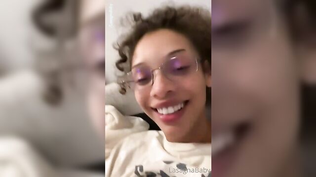 A petite girl plays with her tight pussy until she comes