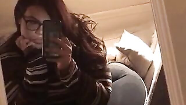 Softest pear thick latina bbw gets her pussy played with