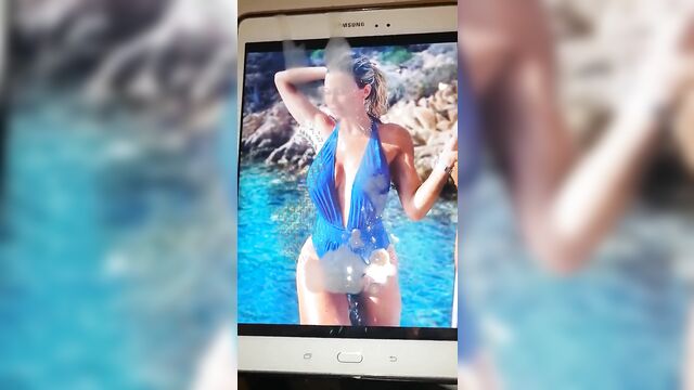 I cum thinking about diletta leotta's tits and hot italian ass