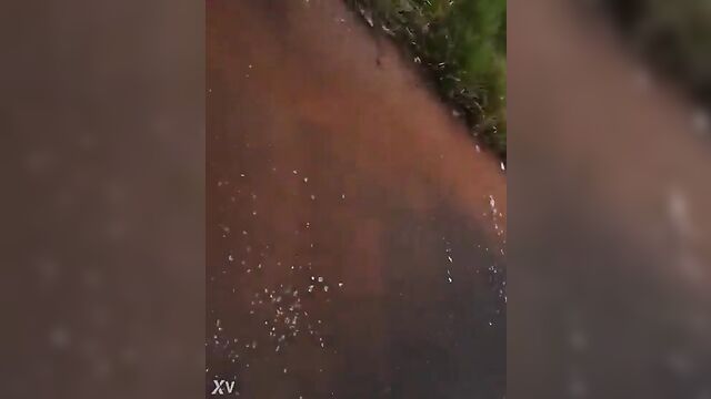 The motoboy fucks a slutty bitch in a small boat on the street