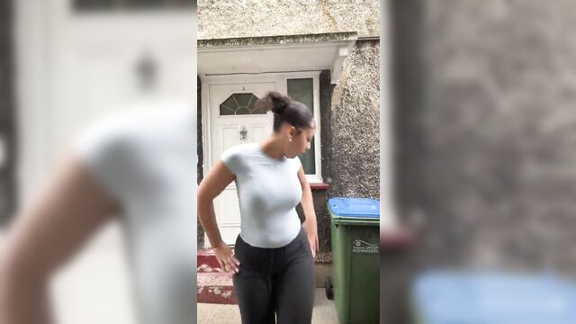 A south african girl with big boobs is a total slut