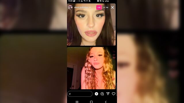 The juiciest ass is shown on ig live