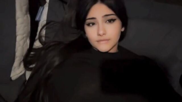 Latina with big tits gets her tit drop on repeat in this hot video