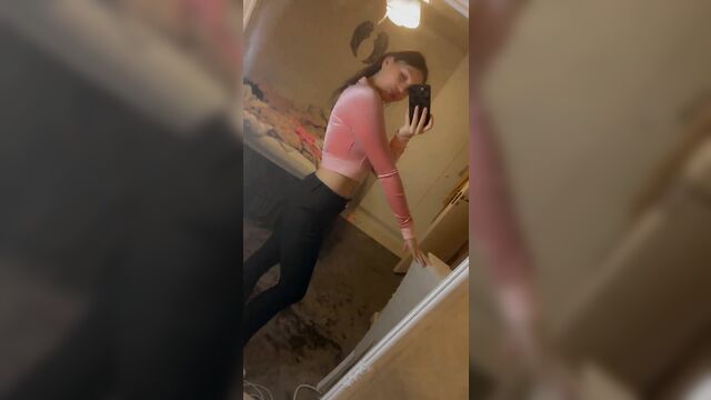 Young swedish girl shares her intimate moments on snapchat