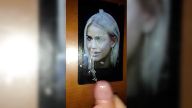 Afra blanco - a cumtribute for the sexy model