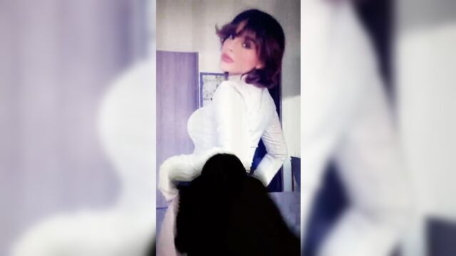 Saabsilvi cum tribute #2 - the hottest latina ass with huge boobs