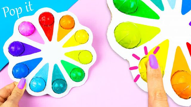 Антистресс pop it игрушка пупырка своими руками как сделать поп ит diy pop it fidget toy