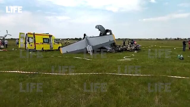 Самолёт потерпел крушение в кемеровской области