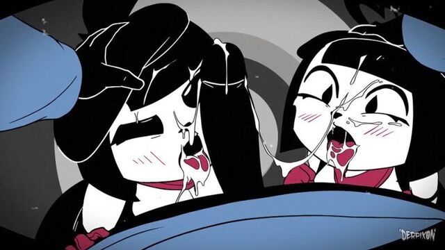 Mime and dash by derpixon straight 2d animated cartoon hentai rough blowjob deepthroat clown girl fye