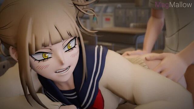 Himiko - classroom (1080p) 3d porn