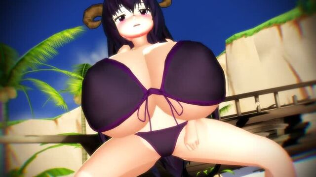 [mmd r18] meru-chan / メルちゃん - stellar - vibrato