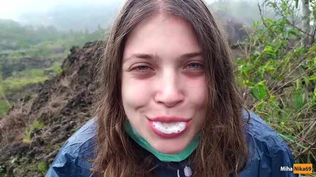 Mihanika69 (pornhub / i jerking off my guide in the mountains - public pov - pulsating cum mouth) [2020, russian, public, 1080p]
