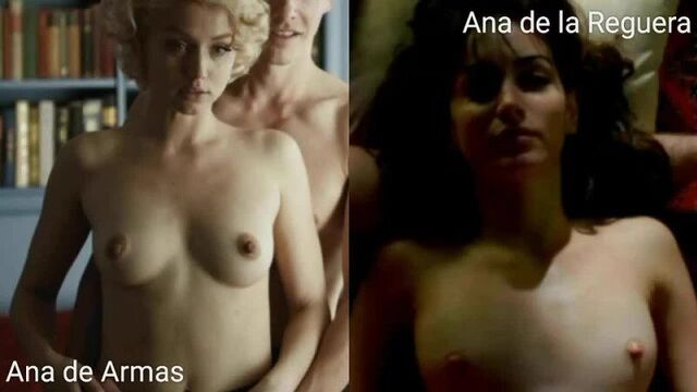 Nude actresses (ana de armas, ana de la reguera) in sex scenes / голые актрисы (ана де армас, ана де ла регера) в секс. сценах