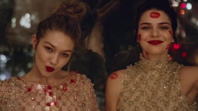 Kendall jenner and gigi hadid - party in dresses from chanel haute couture