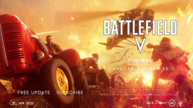 Battlefield 5 firestorm gameplay reveal trailer ~ playhouse