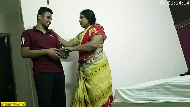 Indian hot stepmom sex! family taboo sex