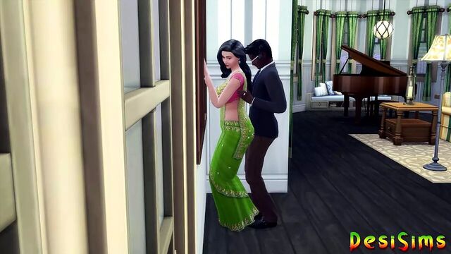 Indian saree wife used by her father-in-law and his brother - wicked whims