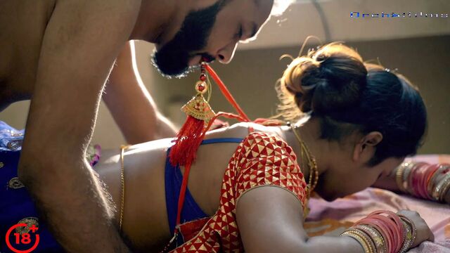 Dirty bhabi fucked by desi huge cock in suhagrat