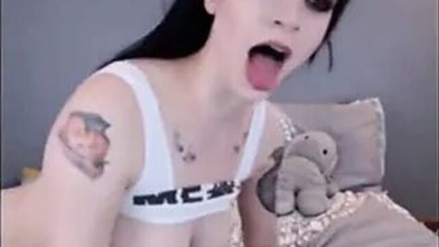 Girl farting