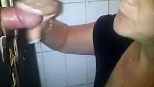 Real glory hole