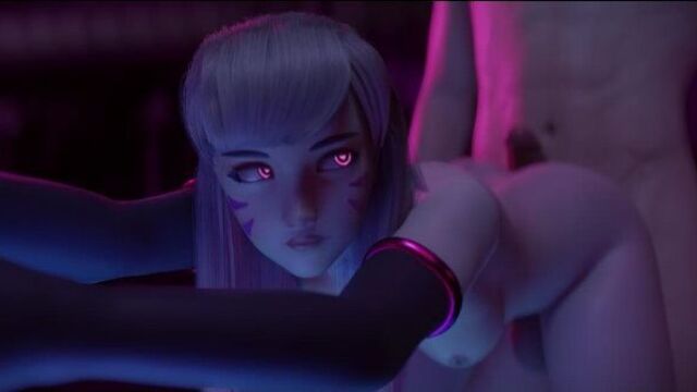 Overwatch - dva stripper (by yeero) hd1080p