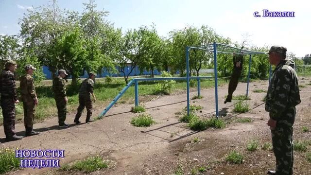 Военные учения в батк.